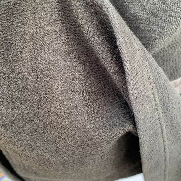 Zara Trafaluc Army Green Camo Pocket Sweatshirt Dress - Picture 11 of 13